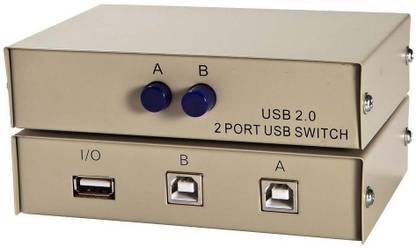 Supershopperindia 2 Port USB Switch Media Streaming Device