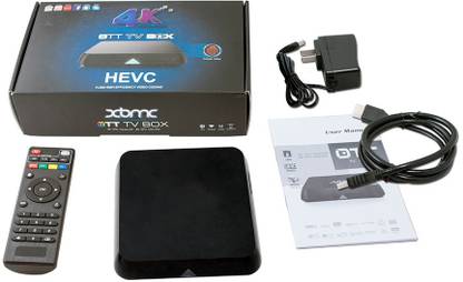 VUUV Android 4.4 Smart TV Box Mini PC Media Player Quad Core 2GB Ram 8GB Storage 2 USB Ports SPDIF Ultra UHD 4K Media Streaming Device
