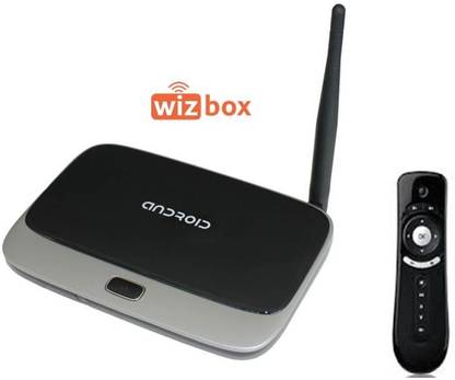 WizBox Quad Core AV Box with RF Remote Media Streaming Device
