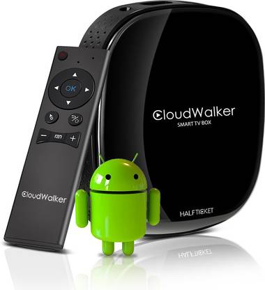 Cloudwalker Halfticket Wifi streaming box model A8 Media Streaming Device