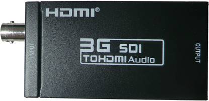 Smart Power Real-time 3G/HD/SD SDI to HDMI Converter, high quality video converter for monitoring and brocasting system MT-SDI-H01 Media Streaming Device