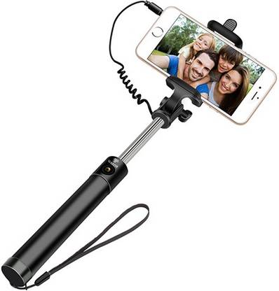 Slanzer SZSS N601BK Cable Selfie Stick