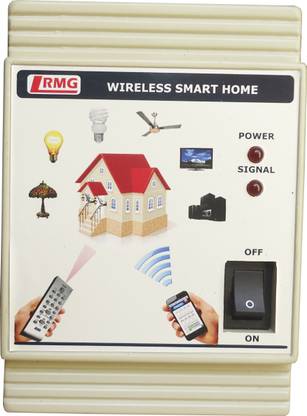 RMG Android App & Ir Based Automation - 6 Devices Control Wireless Sensor Security System