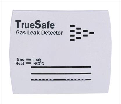 Vighanharta TrueSafe LPG/PNG Gas Leak Detector Wired Sensor Security System
