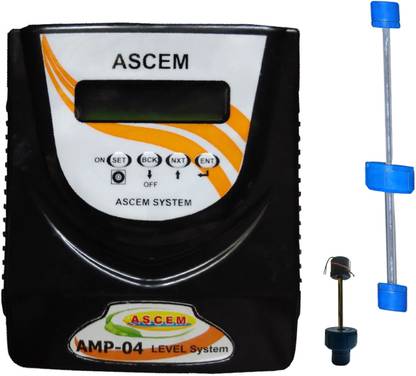 ASCEM Amp-04 Digital Water level indicator and Controller for Both Tank and Borwell Wired Sensor Security System