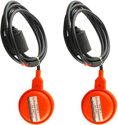 EX PROCESS Cable Float Switch 15Mtr Automatic Water Level Controller Pack of 2 Wired Sensor Security System
