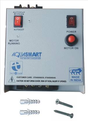 TECH AND TRADE AQUASMART SEMI AUTOMATIC WATER TANK ALARM OVERFLOW CONTROLLER LEVEL INDICATOR Wired Sensor Security System