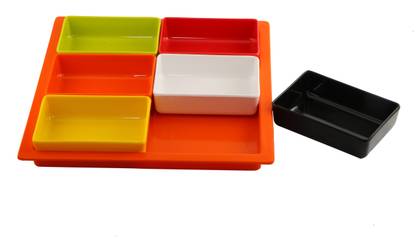 Parkhi Impex Bowl Tray Serving Set