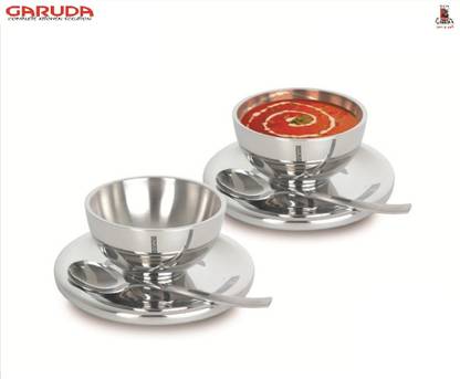 Garuda Royal Soup Bowl Spoon Plate Ladle Serving Set