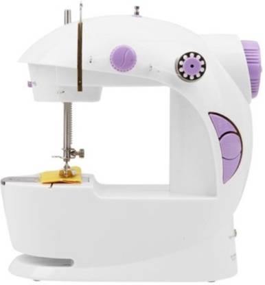 Bluebells India Mini 4 in 1, Foot Pedal & Adapter, Portable Electric Sewing Machine