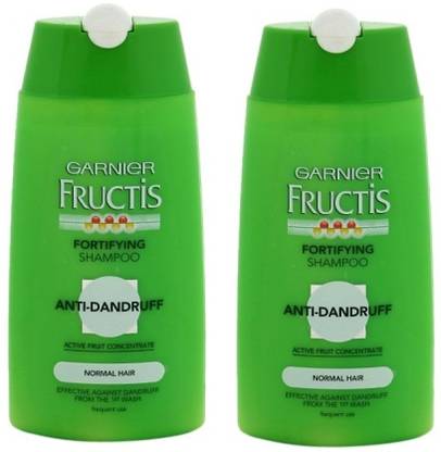 GARNIER Fructis Fortifying Shampoo - Anti Dandruff (Pack of 2)