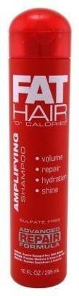 SAMY Fat Hair &quot;0&quot; Calories Amplifying Shampoo 10oz (3 Pack)