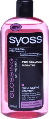 syoss Glossing shine seal keratin shampoo