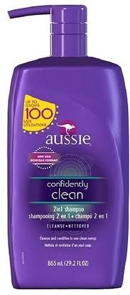 aussie Confidently Clean 2 in 1 Shampoo - Imported