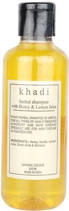 Parvati Khadi Gramudyog Khadi Herbal Shampoo With Honey & Lemon Juice
