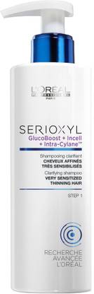 L'Oréal Paris Serioxyl GlucoBoost Clarifying Shampoo Step 1