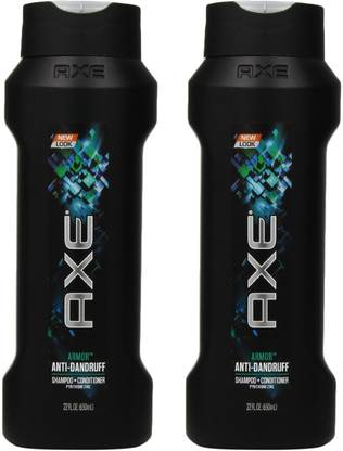 AXE Armor Antidandruff Shampoo Plus Conditioner With Active Zinc Bottles (Pack of 2)