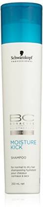 Schwarzkopf BC Moisture Kick Shampoo - For Normal to Dry Hair (New Packaging) 250ml/8.4oz