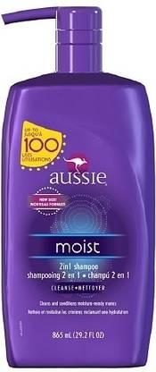 aussie Moist 2 in 1 Shampoo - Imported