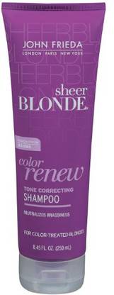 JOHN FRIEDA Sheer Blonde Colour Renew Tone-Correcting Shampoo (Pack Of 2)
