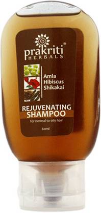 Prakriti Herbals Rejuvenating Amla Hibiscus Shikakai Shampoo