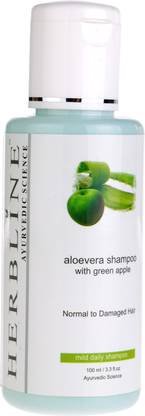 Herbline Aloe Vera Shampoo with Green Apple