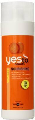 Yes To Carrots Nourishing Carrot Shampoo, 16.9-Ounce Bottles (Pack of 2)