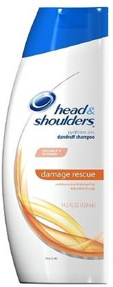 HEAD & SHOULDERS Damage Rescue Pyrithione Zinc Dandruff Shampoo - Imported