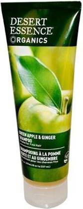 Desert Essence Organic Green Apple and Ginger Shampoo 8 oz ( Multi-Pack)