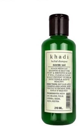 Khadi Herbal Neem Sat Shampoo (210 ml)