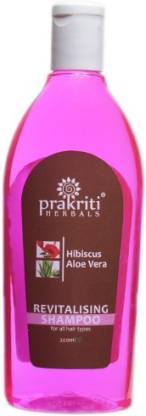 Prakriti Herbals Revitalising Hibiscus Aloevera Shampoo