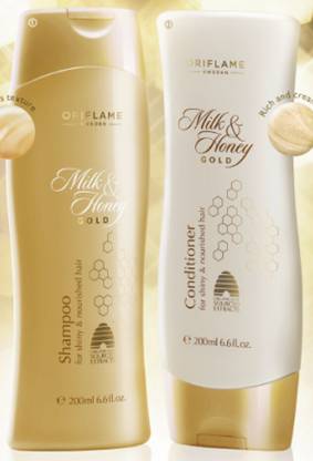 Oriflame Milk & Honey Shampoo and Conditioner