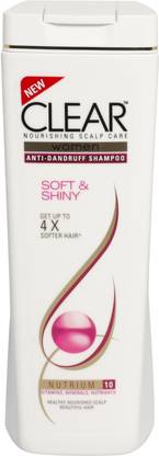 Clear Women Ant-Dandruff Soft & Shiny Shampoo