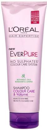 L'Oréal Paris Hair Expertise ever Pure Colour care and Volume Shampoo