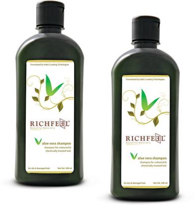 RICHFEEL Aloe Vera Shampoo Pack Of 2