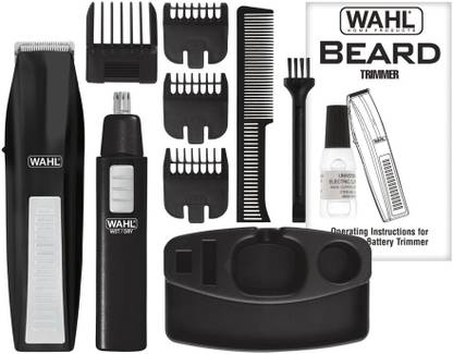 WAHL 5537-1801 Trimmer 45 min  Runtime 4 Length Settings