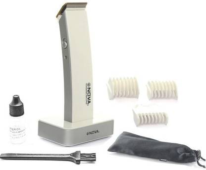 NOVA Pro Skin Nht 1075 (W ) Trimmer 60 min  Runtime 4 Length Settings