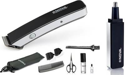 NOVA NHT 1045 + NNT 1091 Combo Trimmer 45 min  Runtime 4 Length Settings