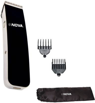 NOVA NHT 1045 BLACK Trimmer 30 min  Runtime 4 Length Settings