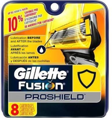 Gillette Fusion Proshield Blade Refills - 8 Cartridges