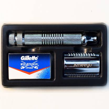 AMEEGO Double Edge Safety Razor, Men