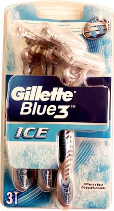 Gillette Blue3 Ice Series Razor, Men