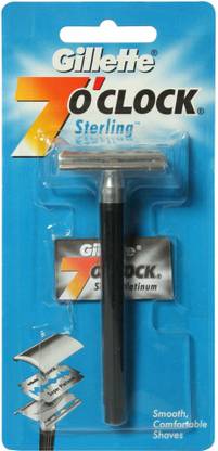 Gillette 7 O'Clock Sterling Razor, Men