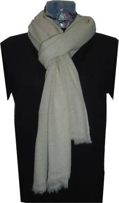 KC Nepali Cotton Blend Solid Women Shawl