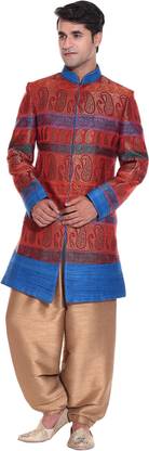 TAG-7 Self Design Sherwani