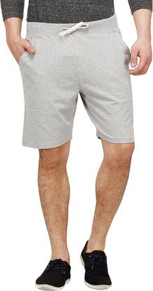 CAMPUS SUTRA Solid Men Grey Sports Shorts