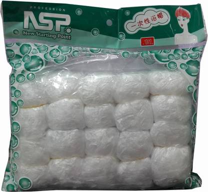 Beauty Studio Shower Cap Use & Throw - 100pc's