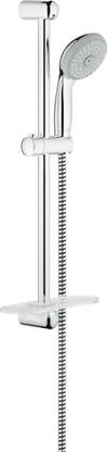 GROHE GROHE New Tempesta 100 shower rail set with hand shower (100 mm), shower rail (600 mm) and shower hose (1.750 mm), 4 spray patterns, 9.5 l/min Shower Head
