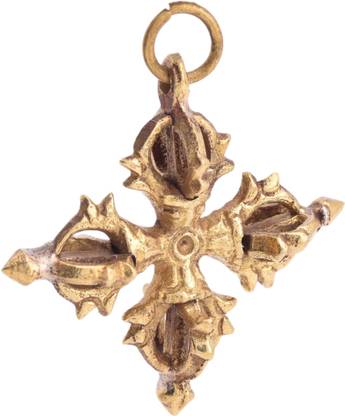 B H A R A T H A A T Dorje (Vajra) Pendant Decorative Showpiece  -  4 cm