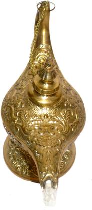 B H A R A T H A A T Alladin Chirag With Oil Lamp Decorative Showpiece  -  11 cm